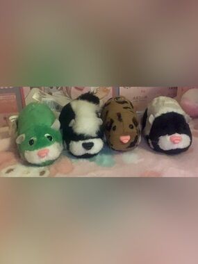 4 **NOT WORKING** 2008 Zhu Zhu pet toys